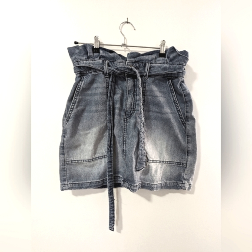 Free People Denim Mini Skirt